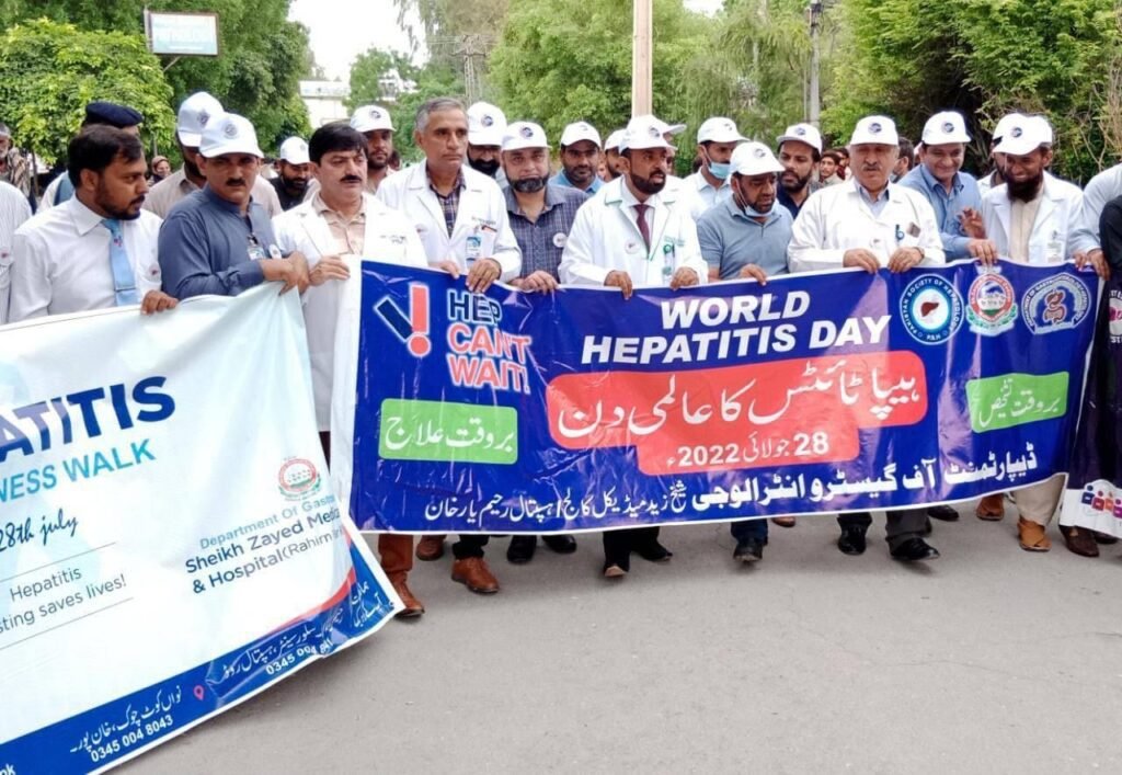Awareness Banners &amp; Hepatitis Prevention Drive